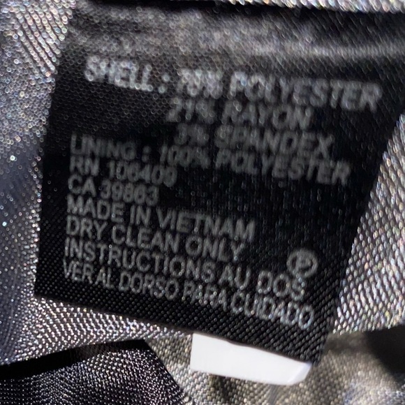 TAHARI color block Dress - Picture 9 of 11